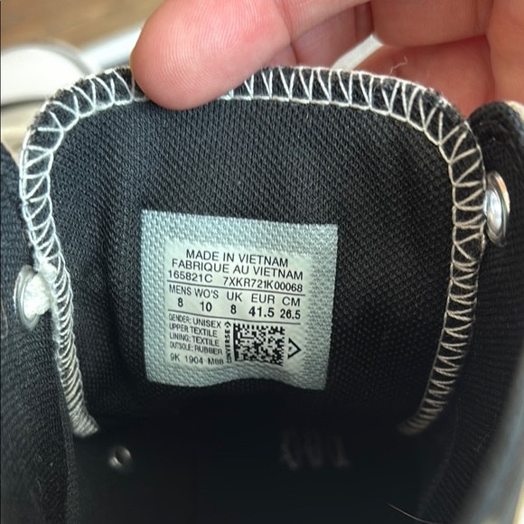 Converse Floral Skull High-Top Sneakers - Picture 5 of 5